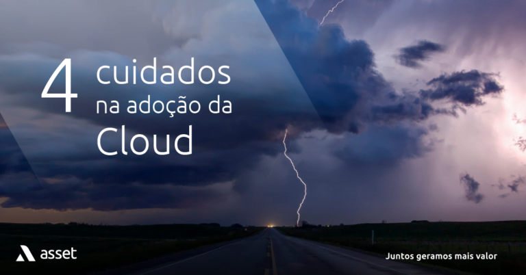 Imagem destaque do blog post 4 Cuidados na Adoção da Cloud